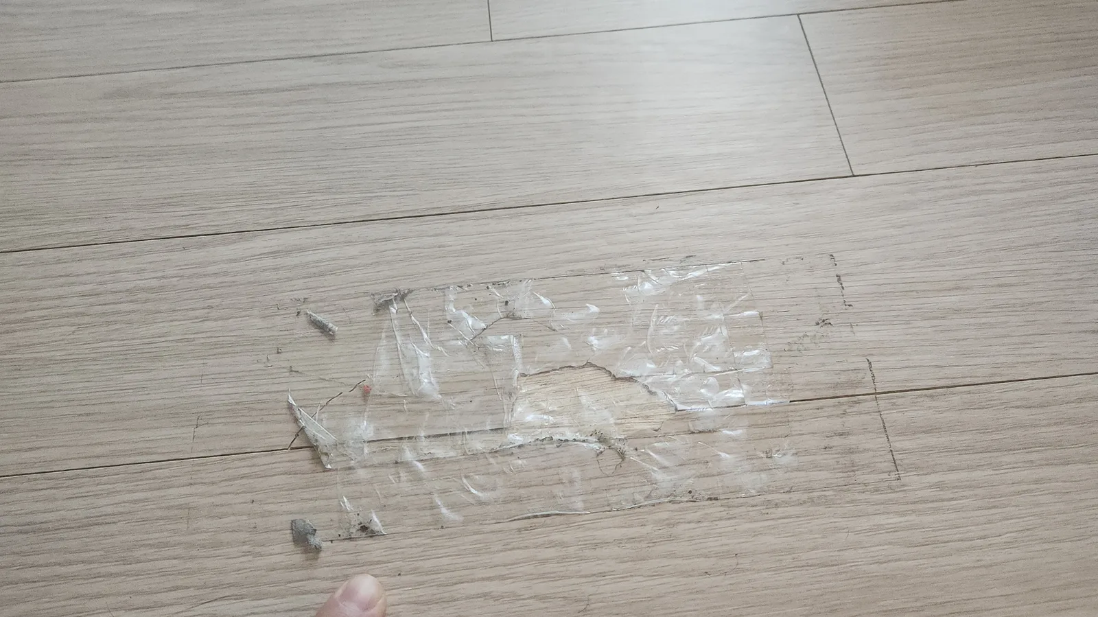 강마루부분교체 시공 전